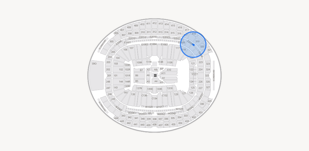 Allegiant Stadium Seating Chart