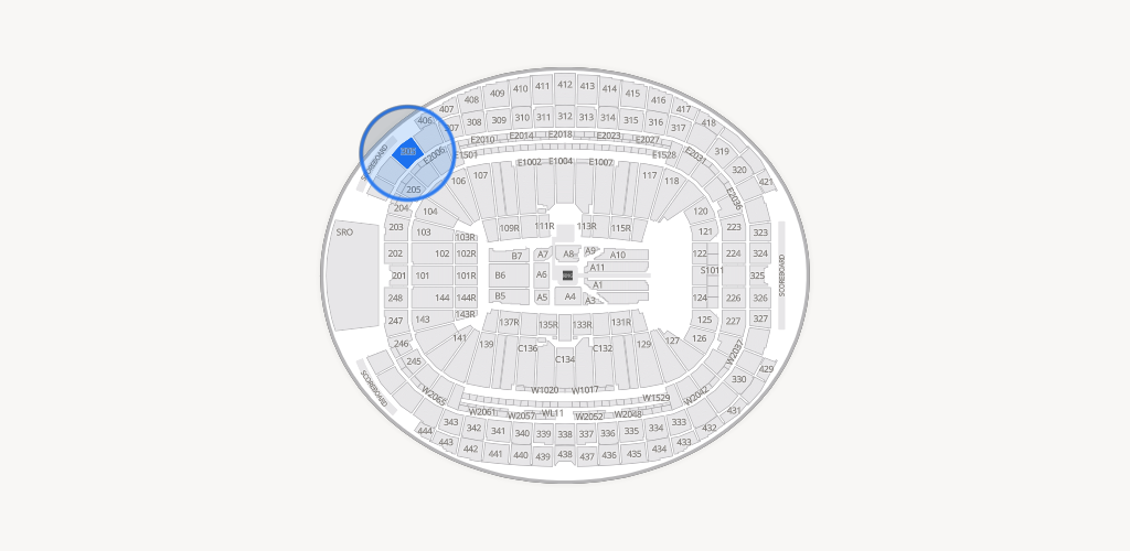 Allegiant Stadium Seating Chart