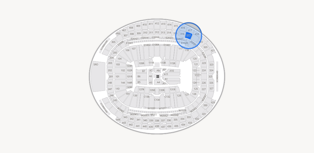 Allegiant Stadium Seating Chart