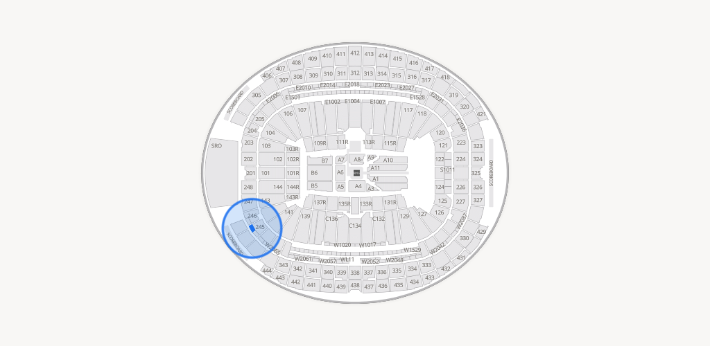 Allegiant Stadium Seating Chart
