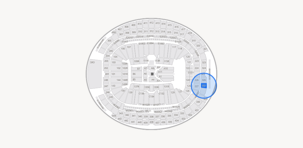 Allegiant Stadium Seating Chart