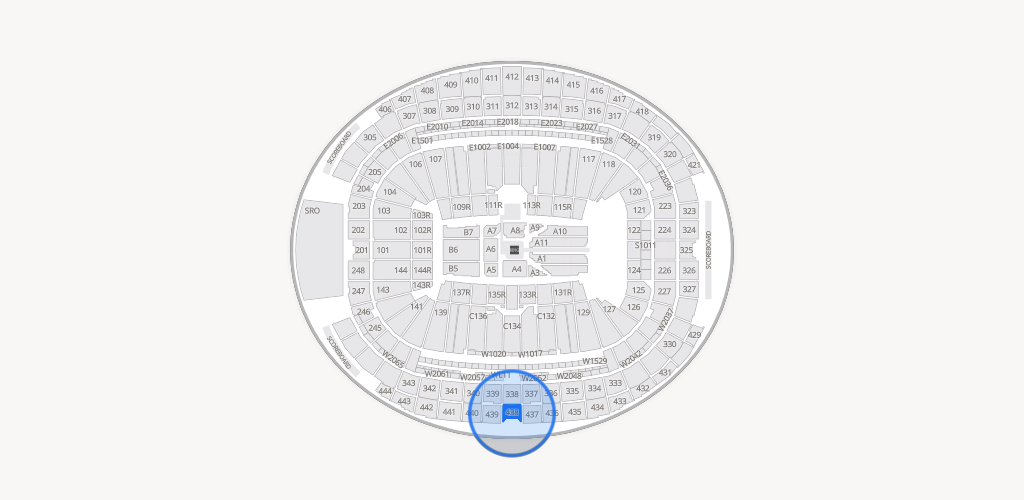 Allegiant Stadium Seating Chart