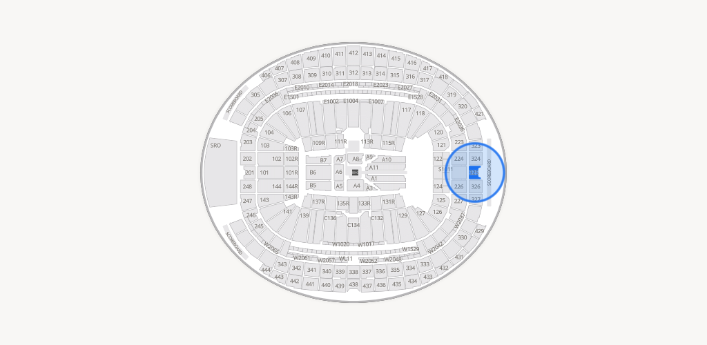 Allegiant Stadium Seating Chart