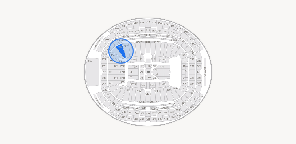 Allegiant Stadium Seating Chart