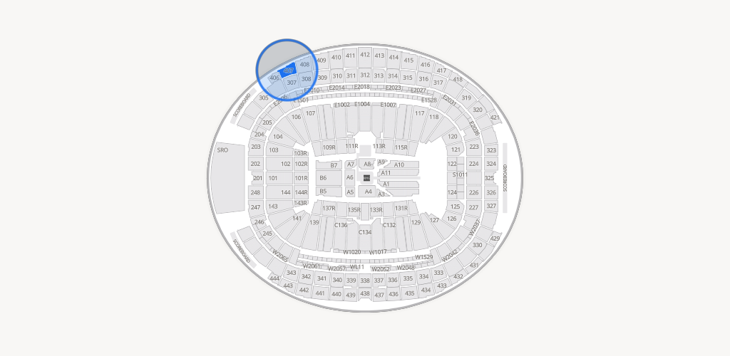 Allegiant Stadium Seating Chart