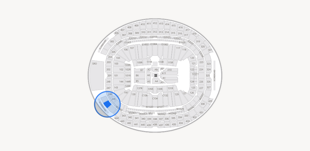 Allegiant Stadium Seating Chart