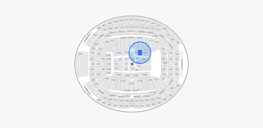 Allegiant Stadium Seating Chart