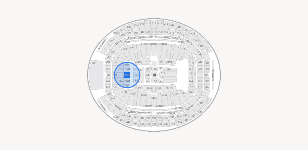 Allegiant Stadium Seating Chart