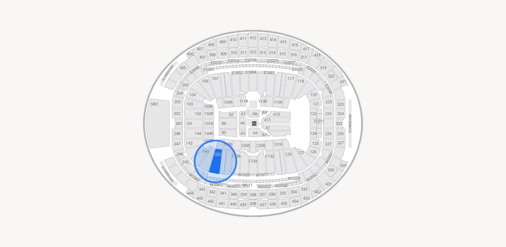 Allegiant Stadium Seating Chart