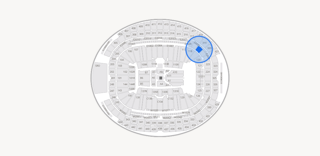 Allegiant Stadium Seating Chart