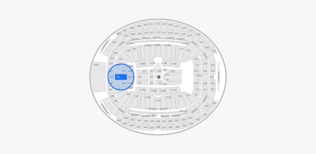 Allegiant Stadium Seating Chart