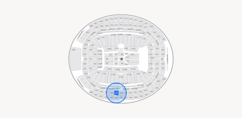 Allegiant Stadium Seating Chart
