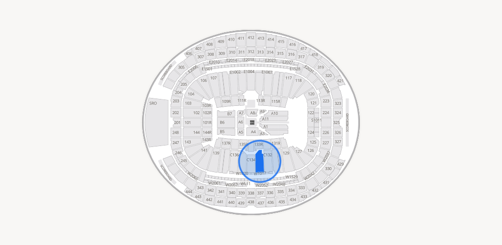 Allegiant Stadium Seating Chart