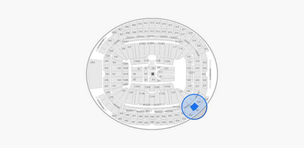 Allegiant Stadium Seating Chart