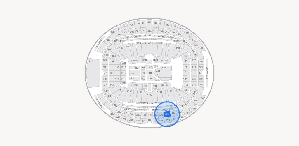 Allegiant Stadium Seating Chart