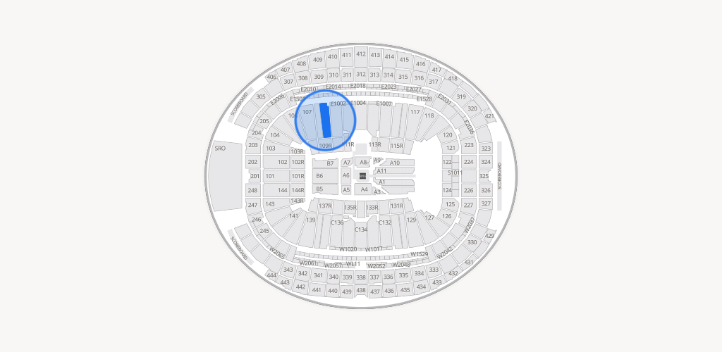 Allegiant Stadium Seating Chart