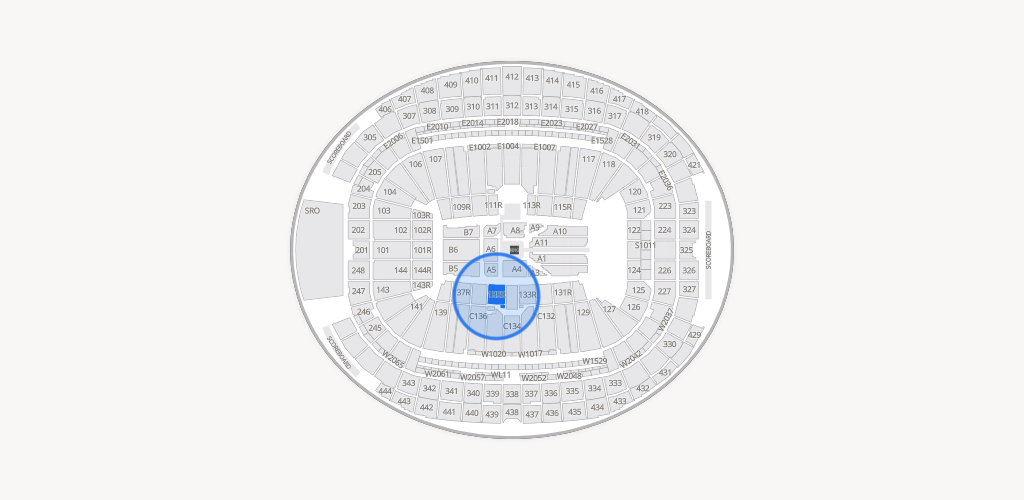 Allegiant Stadium Seating Chart