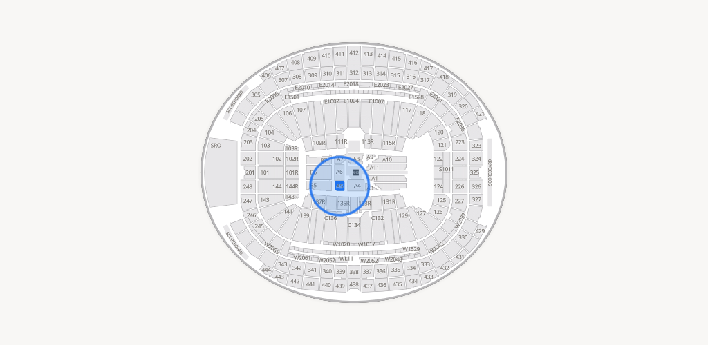 Allegiant Stadium Seating Chart