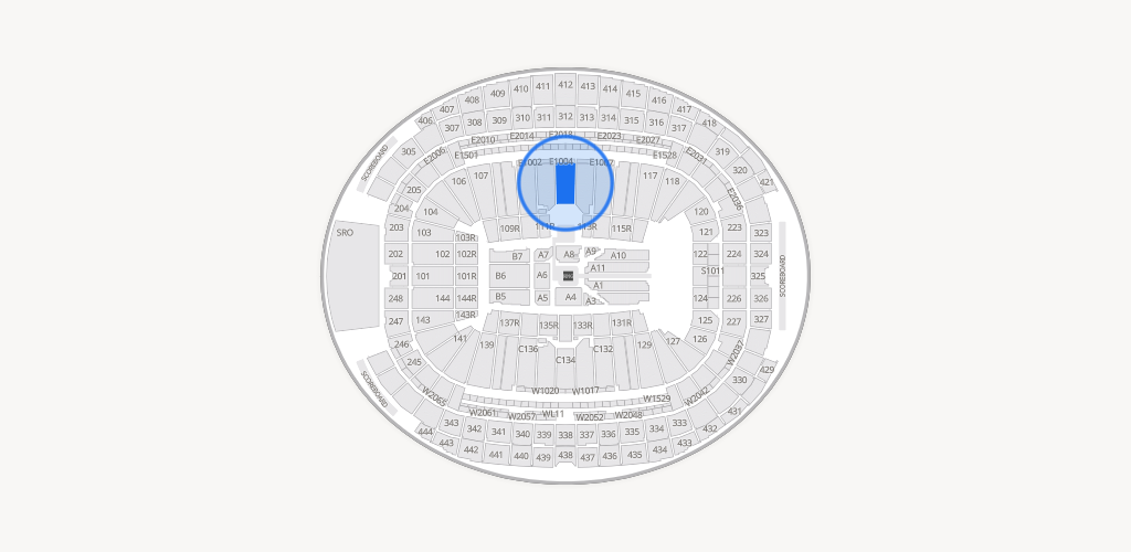 Allegiant Stadium Seating Chart