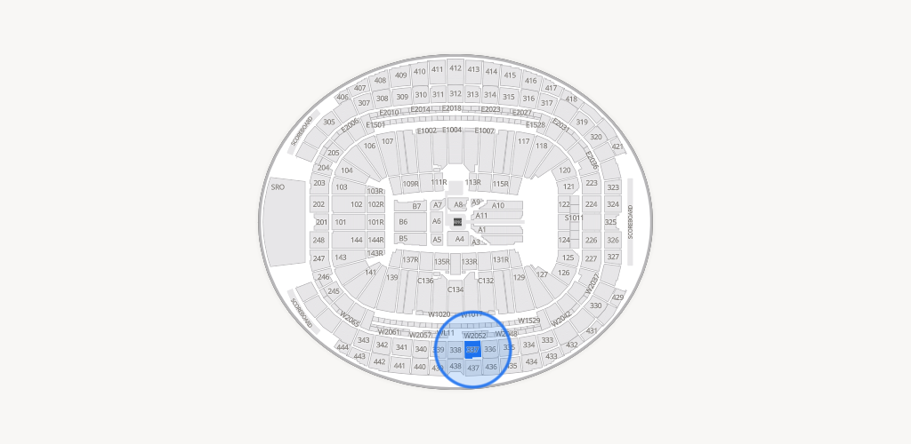 Allegiant Stadium Seating Chart
