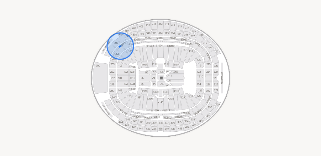 Allegiant Stadium Seating Chart