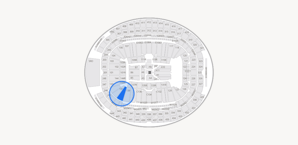 Allegiant Stadium Seating Chart