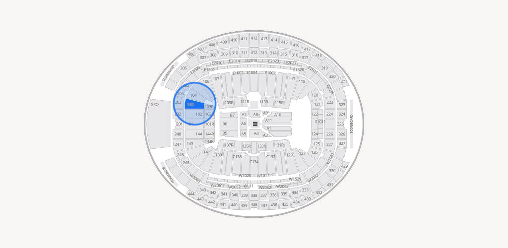 Allegiant Stadium Seating Chart