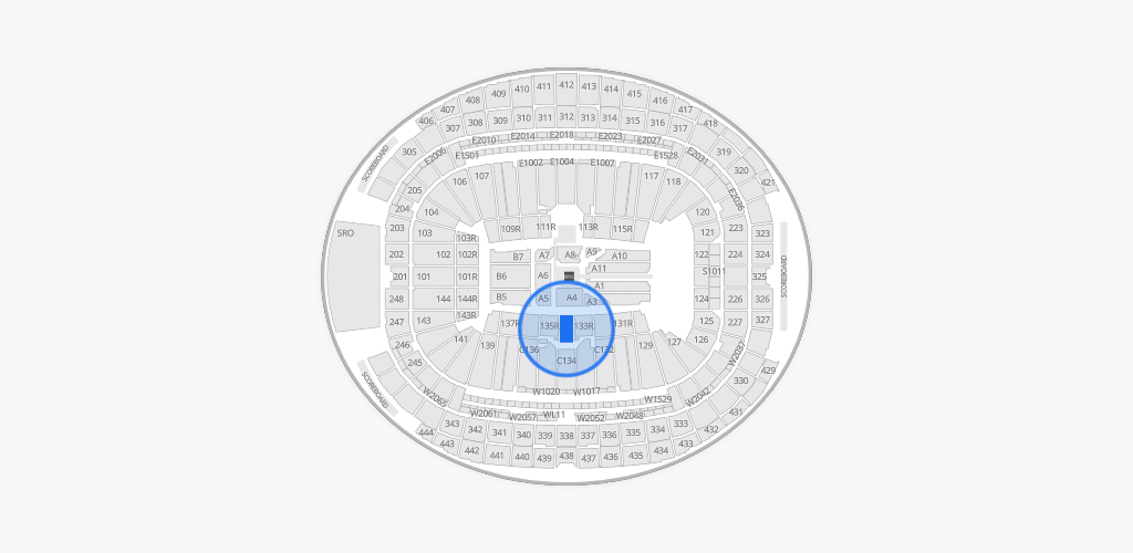 Allegiant Stadium Seating Chart