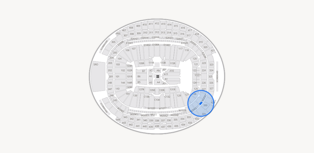 Allegiant Stadium Seating Chart