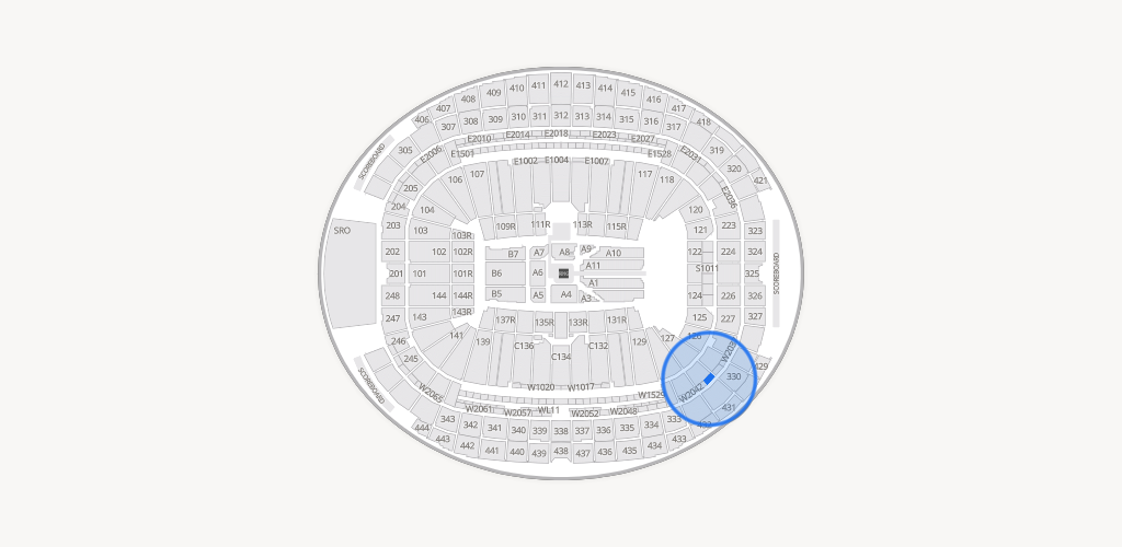 Allegiant Stadium Seating Chart