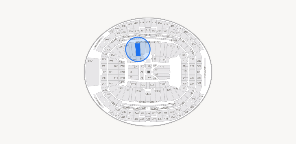 Allegiant Stadium Seating Chart