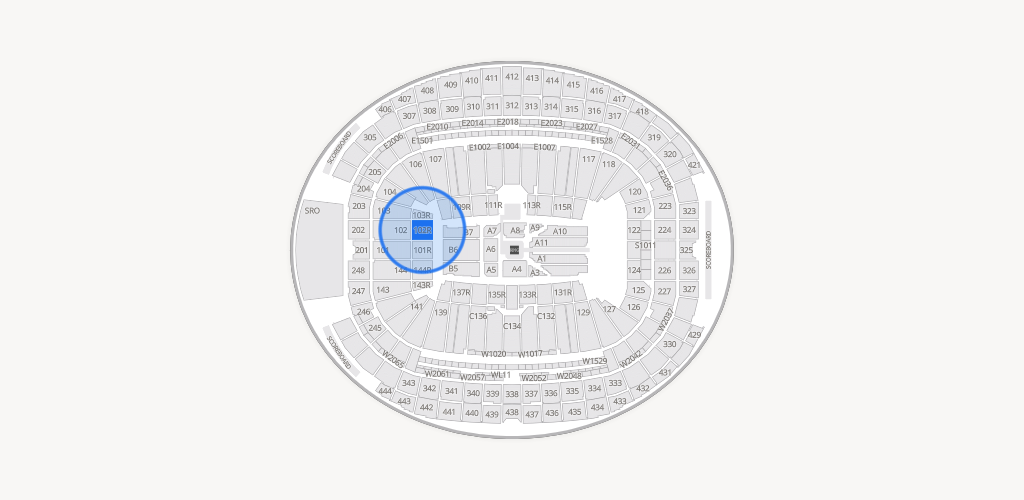 Allegiant Stadium Seating Chart