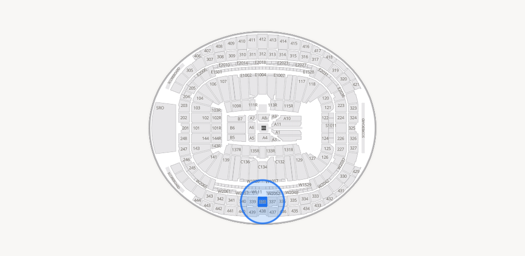 Allegiant Stadium Seating Chart