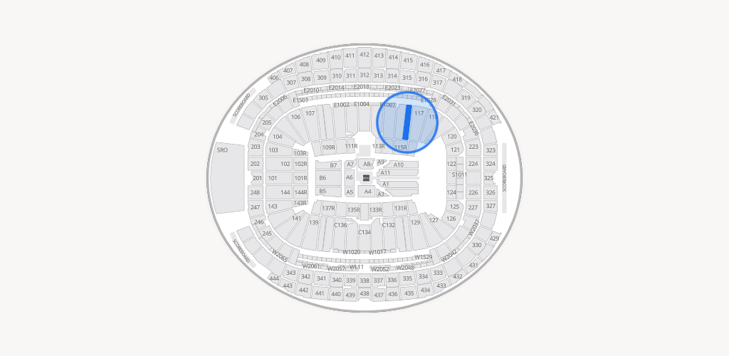 Allegiant Stadium Seating Chart