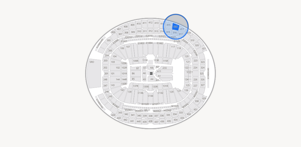 Allegiant Stadium Seating Chart