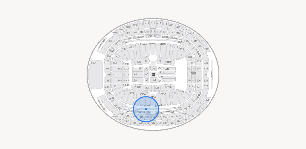 Allegiant Stadium Seating Chart
