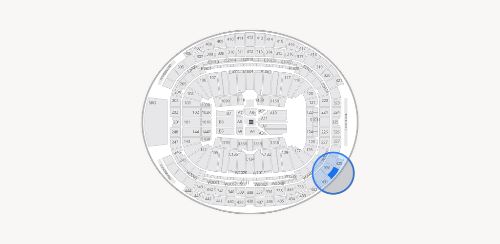 Allegiant Stadium Seating Chart