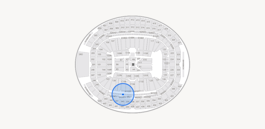 Allegiant Stadium Seating Chart