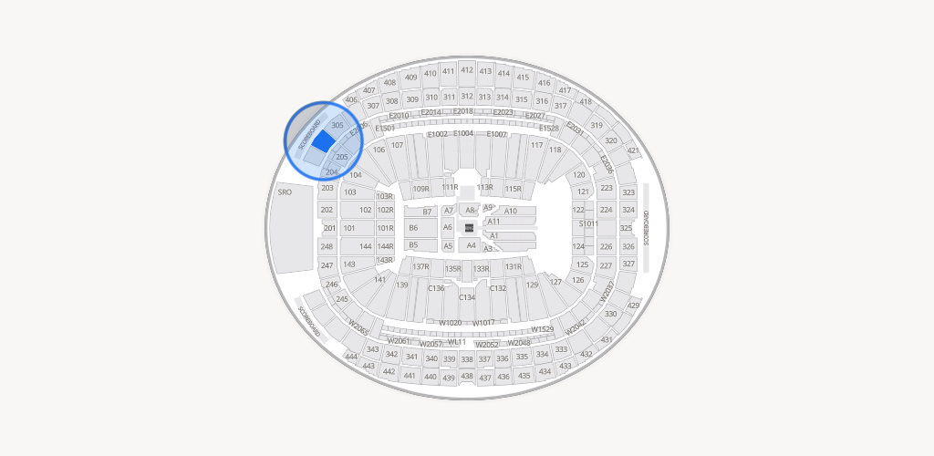Allegiant Stadium Seating Chart