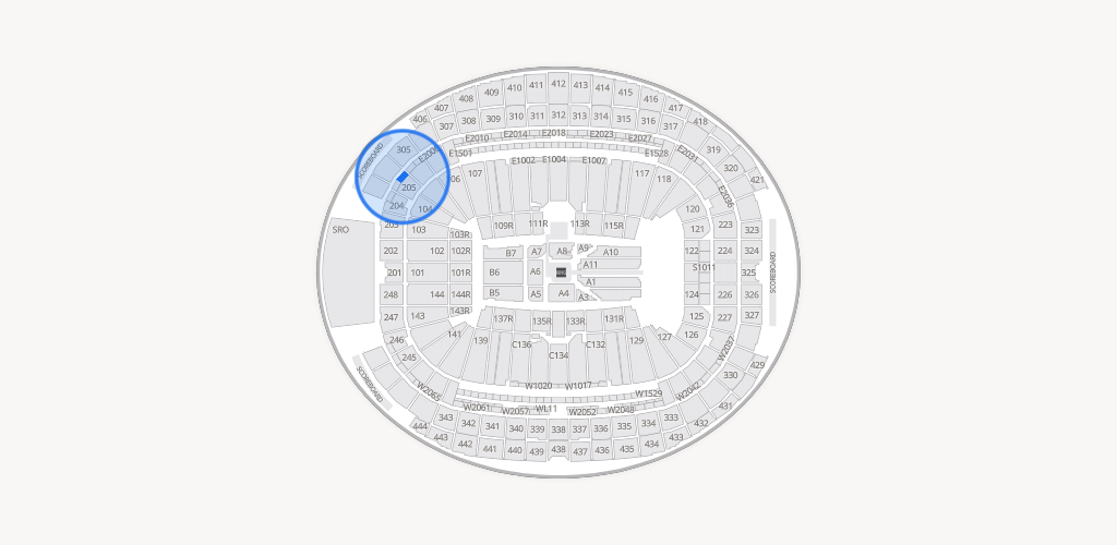 Allegiant Stadium Seating Chart