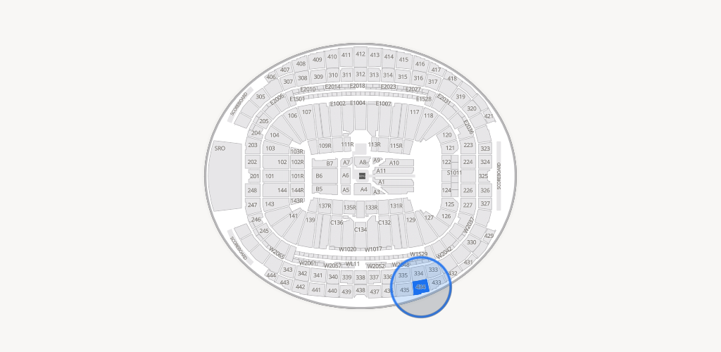 Allegiant Stadium Seating Chart