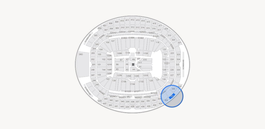 Allegiant Stadium Seating Chart