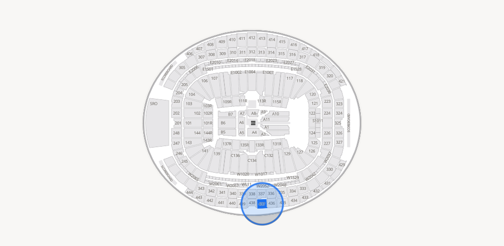 Allegiant Stadium Seating Chart