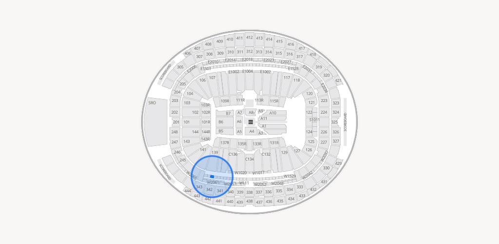 Allegiant Stadium Seating Chart