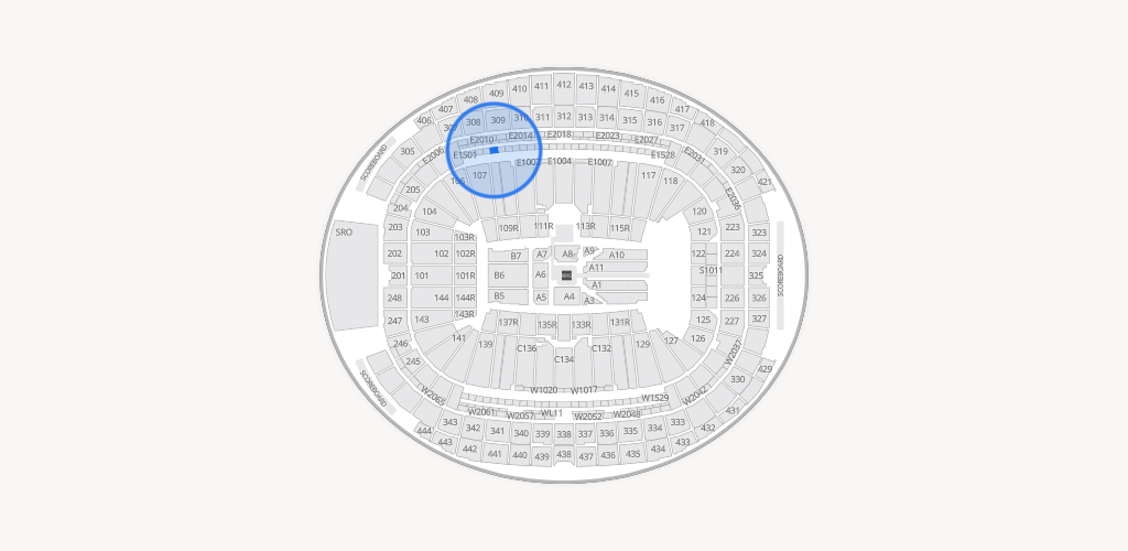 Allegiant Stadium Seating Chart