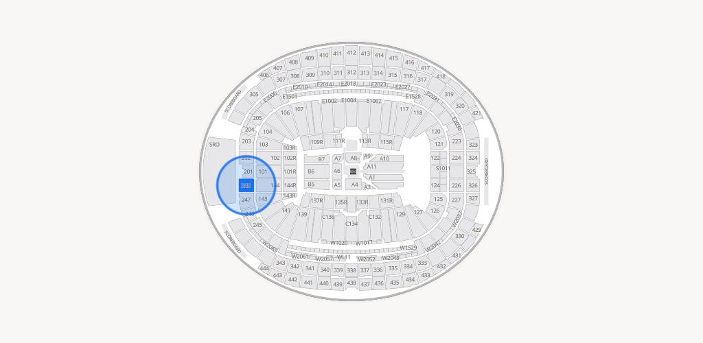Allegiant Stadium Seating Chart