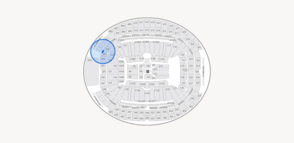 Allegiant Stadium Seating Chart