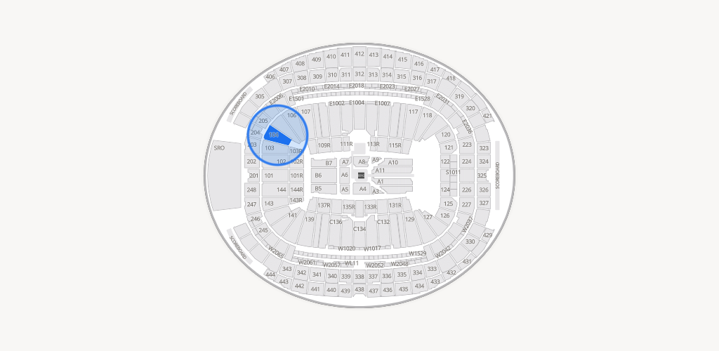 Allegiant Stadium Seating Chart