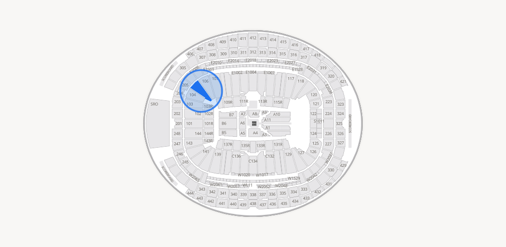 Allegiant Stadium Seating Chart