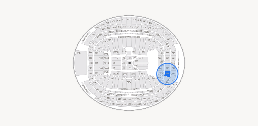 Allegiant Stadium Seating Chart